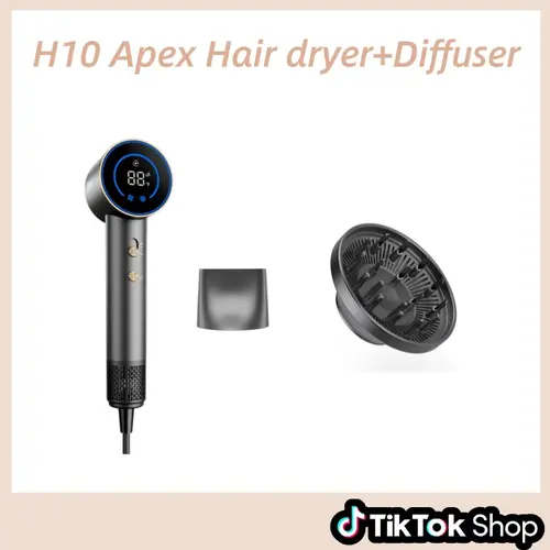 【FALL PICK】Bluvol AURA H10 High Speed Hair Dryer with Diffuser Set, Sep FallPick