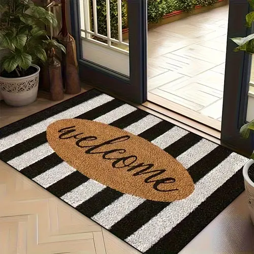 summerwins Plaid Checkered Area Rug - Easy to Clean, Soft, Durable, Machine Washable Home Decor Mat for Living Rooms, Bedrooms