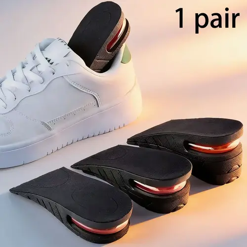 Invisible Height Increase Shoe Insoles for Men and Women, Shock-Absorbing Sports Inserts with Detachable Comfortable Foot Pads, 1 Pair Invisible Heightening Insoles, Height Increasing Insole