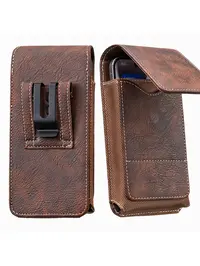 Phone Case with Card Slot, Waist Clip Stand, Compatible with Up to 7-Inch Devices, iPhone 17/16/15 Pro Max, Galaxy S25/s24/s23 Ultra, A16/a15/a14/a13/a55