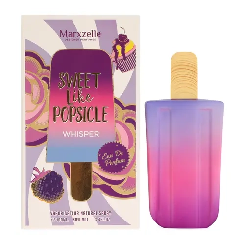 Sweet Like Popsicle Whisper Eau De Parfum Vaporisateur Spray for Women 100Ml 3.4fl.oz. by Marxzelle