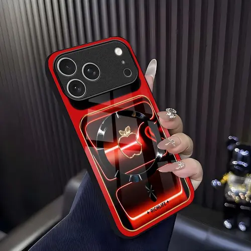 Trendy Aesthetic Colorblock  Magnetic Case for iPhone 17 16 15 14 13 Pro Max Cute Summer Candy Silicone Shockproof MagSafe Lens Protection Cover 985
