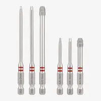 GJANSH Screwdriver Bits Set 6pcs with Magnetic Hex Shank Pagoda-Shaped Design in Multiple Sizes for Electric Drills and Wrenches, summervibes