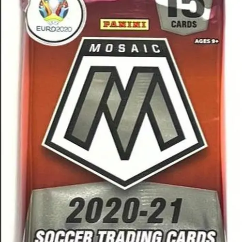 1 (ONE PACK) - 2020/21 Panini Mosaic UEFA Euro 2020 Soccer Hobby