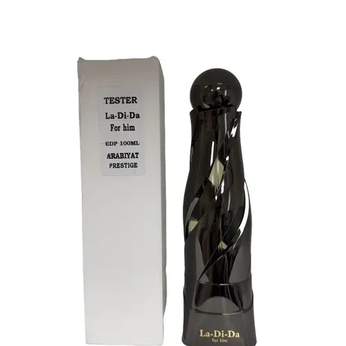 Arabiyat La Di Da Eau de Parfum for Men, Aromatic Citrus Woody Perfumes, Youthful Citrusy Musky Scent, 3.4 fl oz EDP Spray, Single Item, Fragrances, Men's Colognes, Arabiyat Prestige, Vanilla Scents, Daily Wear, Adults, Black Pepper, Mens Gifts, Guys Gift