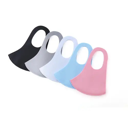 Premium Second Skin Cloth Face Masks - 5-Pack Buttery Soft, Breathable, Comfortable Safety Reusable Washable Fabric Masks for Daily Use, Safety Reusable Mask
