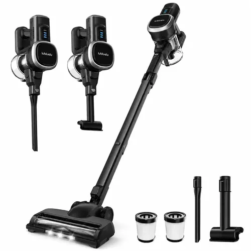 【2026 New Arrival】206 Rechargeable Cordless Stick Vacuum Cleaner, 250W Powerful Motor, 24000Pa Strong Suction, Long Runtime, Lightweight & Versatile for Home Cleaning