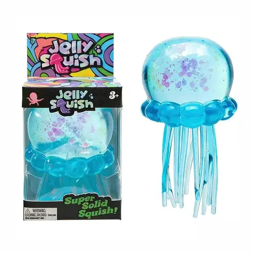 Easter basket stuffing for children, jellyfish-shaped slow-rebound squeezing toy trainer, ultra-soft sensory stress relief toy set, adult stress ball, classroom reward, ADHD and autism relief toy trainer, not a Needon brand.