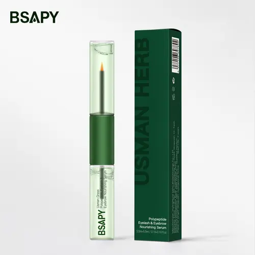 Bsapy Growth Lash Enhancers & Primers, Natural Herb Formula Beauty Cosmetics with Usman Grass & Peptides - Water-Infused, Ophthalmologist Tested, Cruelty Free, Hair Repair Conditioner for Full Lashes & Eyebrows