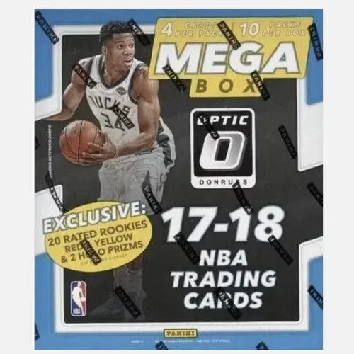 2017-18 Panini Donruss Optic Mega NBA Box (TATUM RC YR)