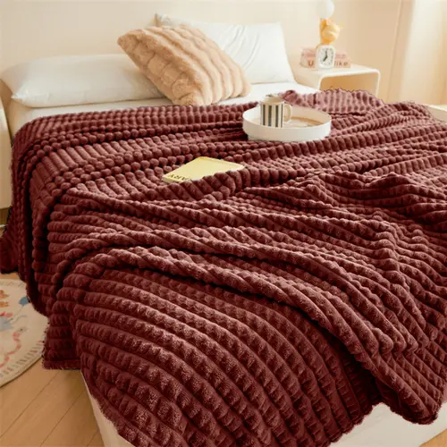 【Deals For You Days】ROSEKIND 3D Checkered Colored Square Throw Blanket - Cloud-Like, Super Soft, Lightweight Fuzzy Cozy Knit, Decorative, Ideal for Sofa/Chair (Mid-Year Sale, Restock), Colored Square Throws, Cloud-Like Throws