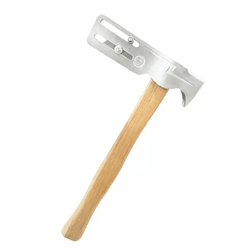 Multifunctional Solid Steel Magnetic Hammer with Nail Puller & Utility Knives - 1-Handed Hold Hardware Hand Tool for Home Improvements - Father’s Day Perfect Gift for Dad