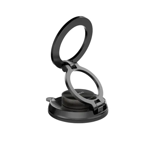 LISEN Car Phone Holder for Magsafe [All Metal &Nano Gel Super Strong Suction] 360 Adjustable Vacuum Magnetic Phone Holder for Car, Suction Cup Phone Mount for iPhone 17 Pro Max 16 15 14 13 12 #Fathersdaygift