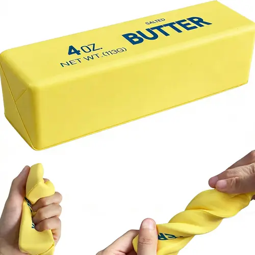 TikTok Viral Butter Stick Squishy Toy - Viral Sensory Fidget for Stress Relief