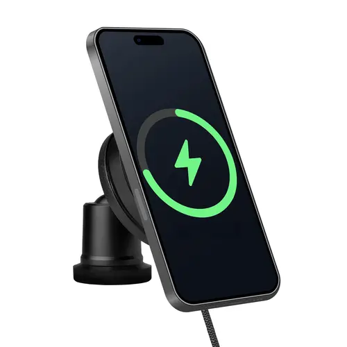 MOB ARMOR Mobnetic Maxx.MS MagSafe Ultimate Magnetic Phone Mount & Charge Kit, Durable Electronic Charger for Smartphones, Magnetic Travel Charger