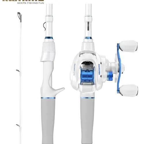 KastKing Centron Lite Fishing Combo OR Spartacus II Plus Combo| – IM6 Graphite 2-Piece Rod, Stainless Steel Guides with Ceramic Rings, Contoured EVA Handles, Split or Full Rear Handle SummerVibes,Summer Survivals,4th of july accessories summe