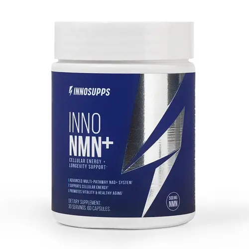 Inno Supps US Nicotinamide Mononucleotide (NMN) Capsules - Prop 65 Safe Daily Energy Nutrition Supplement, NAD+ Booster, Cellular Support, Health Supplement Supply