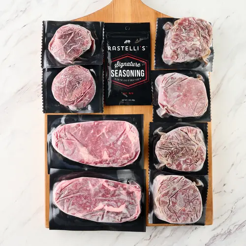 Rastelli's 8 Piece Reserve Beef Steak Lovers Pack