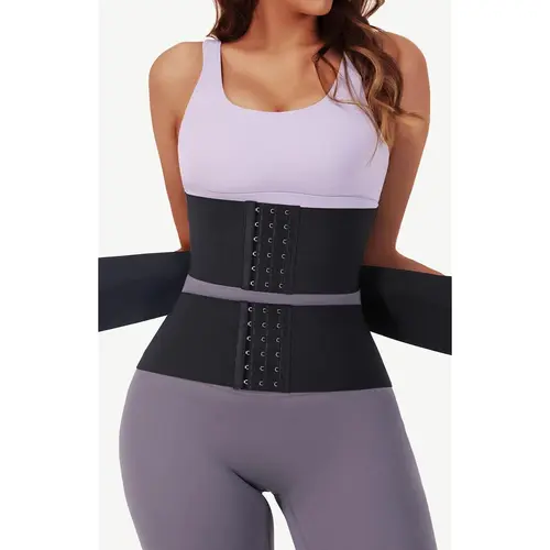 Shapellx NeoSweat Abdominal Binder Latex Tummy Wrap Live(TTL giveaway link)