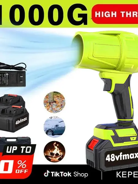 【Summerfinds】Turbo Jet Blower,Leaf Blower, Violent Turbo Fan, Pure Copper Motor,Car Drying After Wash, Handheld Snow Blower,Cordless Turbo Power Air Duster,Home Improve,Garden Mainte Holiday gifts,father'sdaygifts