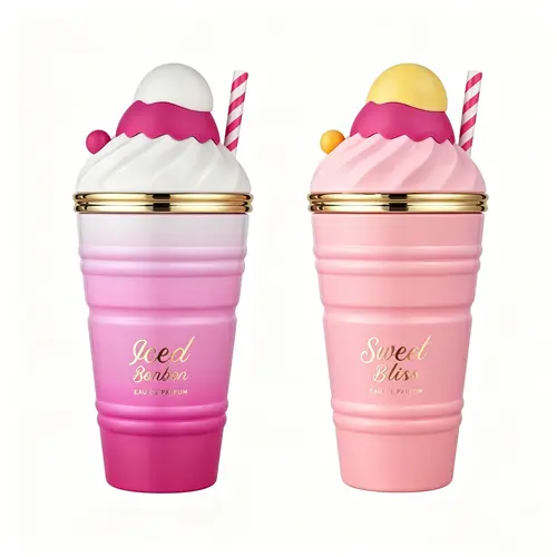 Sellion Iced Bonbon perfume,Frosted Sweetness perfume,Sweet Bliss perfume 2pcs perfume set ,Long lasting Fragrance For Women, Gift for Her,Gourmand Scent Eau De Parfum 6.6Oz/200ml ,, Gourmand Candy Scent, Edp tiktokshopspringglowup