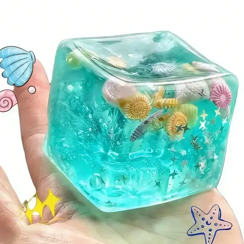 New 3D Cartoon Realistic Squishy Soft Squeeze Interactive Cube Stress Relief Toy, Fidget Toy for Anxiety Reduction, Valentine's Day-Easter Gift for Children, Fidgettoys