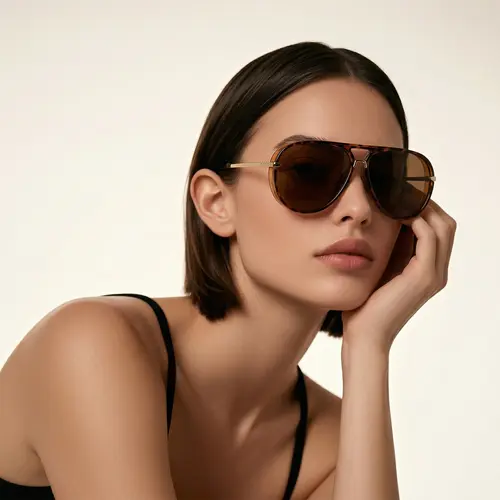 Unisex Oversized Aviator Sunglasses with Gradient Lenses - 1 Size Stylish Accessories, Statement Frame Glasses for Travel, Women's Sunglasses for Outdoor Activities, Womens Sunglasses, One Size