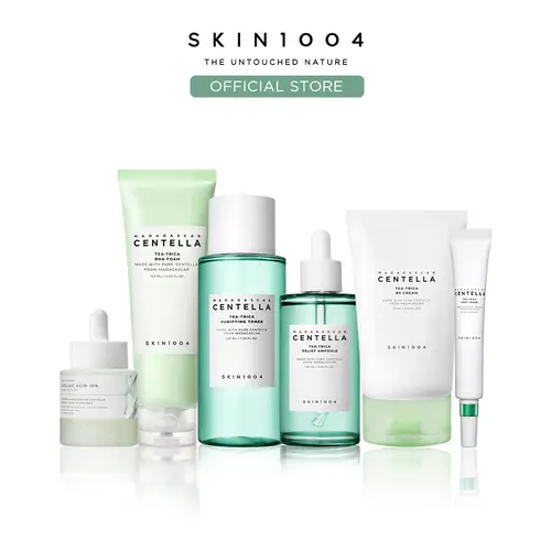 [SKIN1004 Official Shop] Breakout Reset Full Routine Set | Complete Routine to Reset & Clear Acne-Prone Skin, All-in-One Acne Routine Set