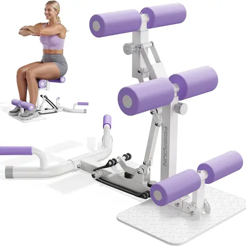 FED Fitness Feierdun Series DQ2 Deep Squat Machine - Exercise Equipment for Home Gym, Adjustable Glutes Workout, Sit-Up Assist Ab Training, Home Workout Gear, Home Workouts, Unisex