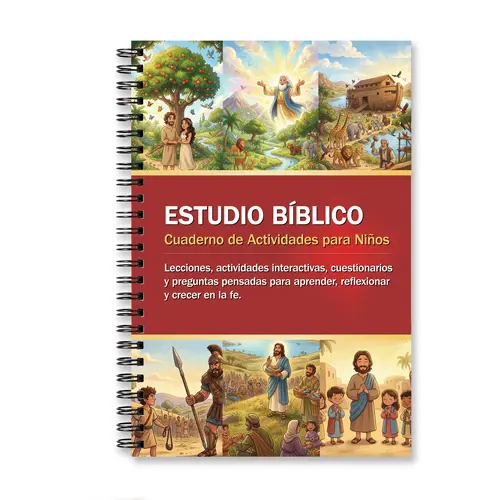 Prycken ESTUDIO BÍBLICO para Niños | Lecciones bíblicas, actividades interactivas, preguntas y reflexiones para aprender, fortalecer la fe y crecer con Dios.  Limited-Time Shipping Included