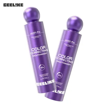 CEELIKE Color-correct-mouthwash, Brightens Teeth, Freshens Breath with Essential Oils, 237ml