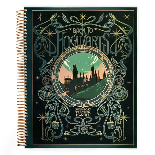 Harry Potter 2026-2027 Hogwarts Weekly Dated Teacher Planner (July - June)