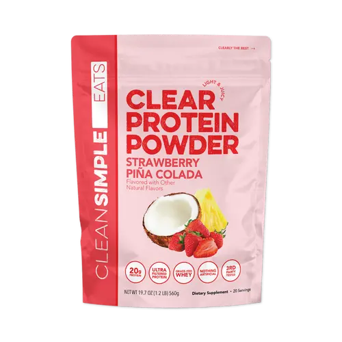 Clear Protein Powder: Strawberry Piña Colada (20 Serving)