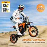 【HillMiles】MilePop 1 Electric Bike | Peak Power 3000W | Full Suspension | Top Speed 35 MPH | Range 40-50 Miles | Built-in Speakers | LED Headlight | High Performance | UL 2849 Certified Mountain Ebike
