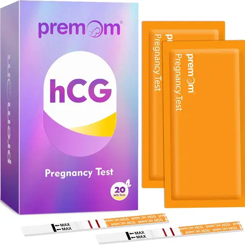 Premom Pregnancy Test Strips- 20/30/50 Pack Early Detection Pregnancy Test Kit Powered by Premom Ovulation APP for TTC Women