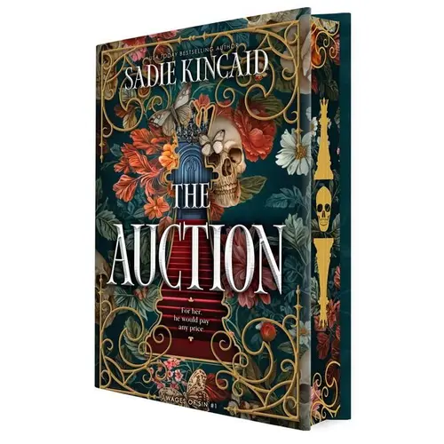 The Auction (Deluxe Limited Edition): A Spicy, Dark Romance Novel from a TikTok Sensation by Sadie Kincaid [Hardback Book]