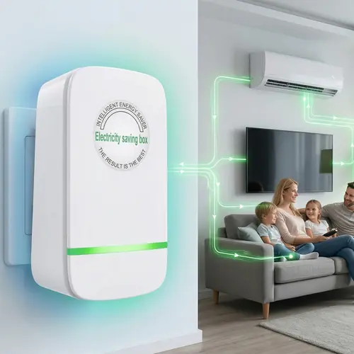Plug In Power Box with US Plug, SmartPlug Device, Device Plug-in for Home & Office US Plug Compatible with 90–250V Input Range