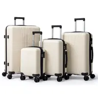 Ubesgoo Luggage Sets 4Piece, Luggage Suitcase Spinner Hardshell Lightweight TSA Lock,Lightweight Durable Carry on Luggage for Business Travel (16in20in24in28in)