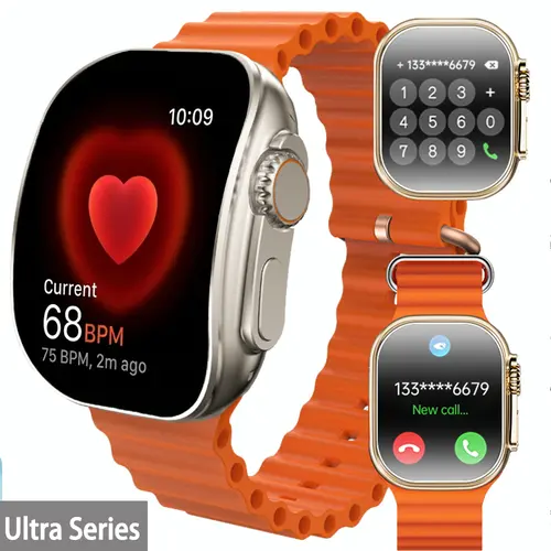 2026 New Smart Watch for Men & Women, 100+ Sport Modes Fitness Tracker with Various APP Reminders, Call Message Reminder, Touch Screen Compatible with iPhone Android, Wearable Smart Bracelet Digital Wristwatch, Fall Gift