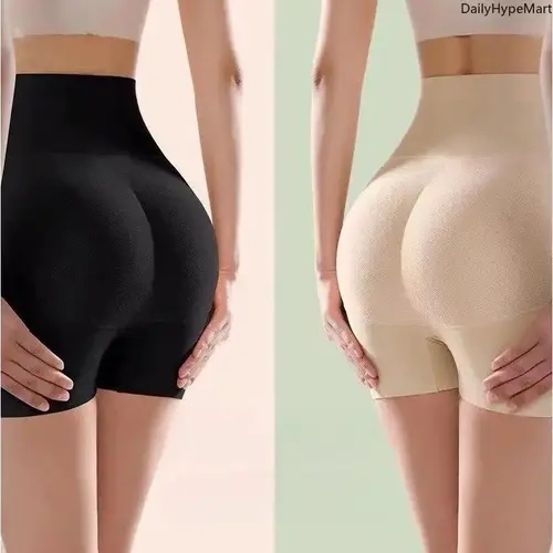 Women's Basic Seamless Butt Padded Boyshorts Body Shapewear Underwear - Hip Lifting, Tummy Control, Breathable Clothes for Body Shaping, Shapewear For Women, Underwear For Women,clothes for back to school,first day of school outfits
