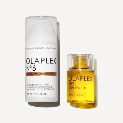 OLAPLEX The Ultimate Smooth Hair Styling Set - The Reparative Styling Routine for Instant Shiny, Smoother Hair + Heat Protection