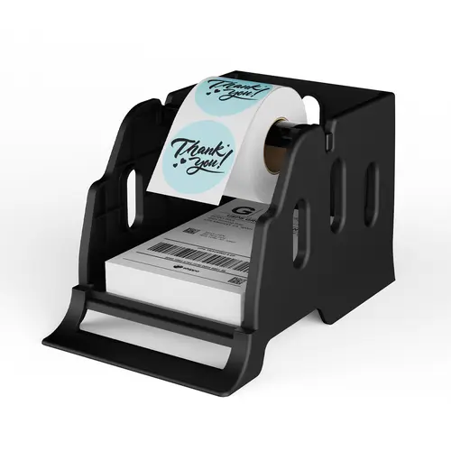 RONGTA Roll Support Label Holder for Roll & Fan-Fold Paper (Labels Not Included) | Office Accessories
