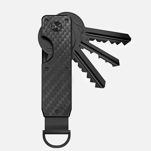 Compact Keychain, Minimalist Metal Keychain, With Key Gift Box, Scratch Resistant Surface, Suitable For Both Men And Women, Compact and Lightweight For Daily Use, Perfect Gift For Men, Girlfriends, Car Accessories, Bag Accessories