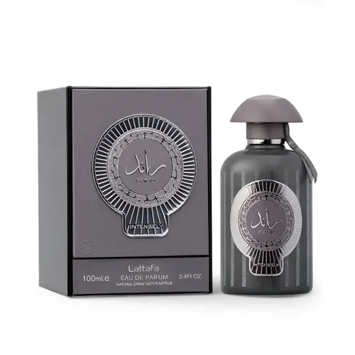 Lattafa Ra'ed Intensely Eau de Parfum, 100ml (3.4oz/3.0 to 5.9 fl. oz.) Single Item, Bold Fruity Wood Unisex Fragrance