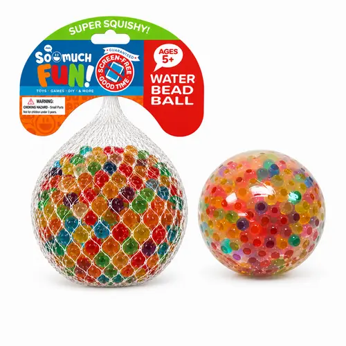 Giant Water Beads Squishy Ball – Jumbo Sensory Stress Relief Squeeze Toy for Kids Teens Adults Ages 5+