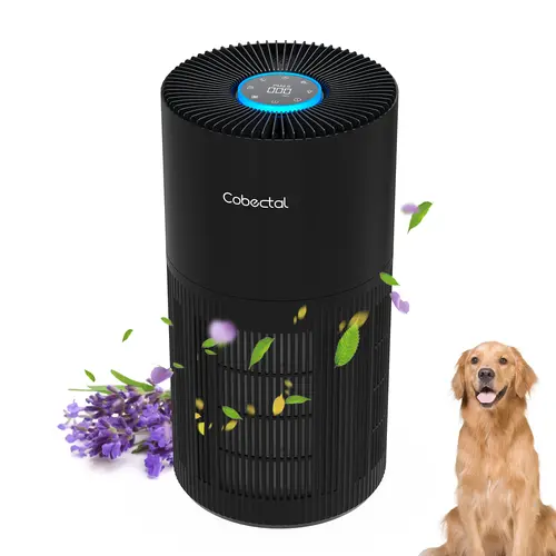 6000A Air Cleaner for Pet Dust Smoke Pollen, Air Purifier for Home with Auto Mode and 3-in-1 Filter, Aroma Sleep Mode, TikTokShopBackToSchool
