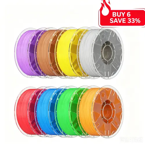 Creality Hyper PLA RFID 3D Printing Filament - 1kg, 10x Faster, 30-600mm/s Speed Up Your Creativity, High-Speed 3D Printing Supply for Computers & Office Equipment, 3D Printing Supplies, Faster Printing