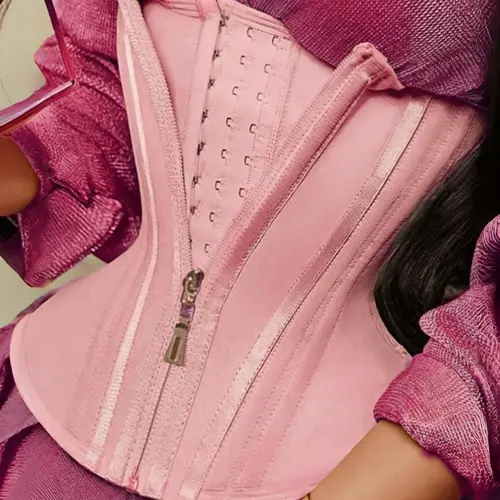 1 Count Women's High Elasticity Waist Trainer, Adjustable Hooks Tummy Control Waist Cincher, Smoother Silhouette Shaping Design, Comfortable Supportive, Suitable for Daily Wear and Fitness