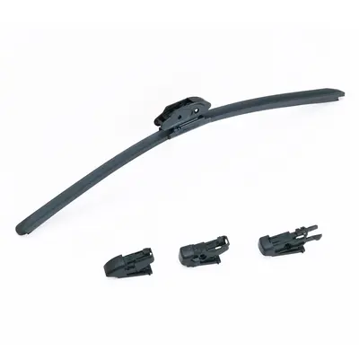 【fathersdaygift】VEVOR 19" Rubber Wiper Blades, 48 cm Universal Replacement Wind Shield Wiper, Low Noise & Better Fit, with 4 Different Clips for most Car, Easy Installation