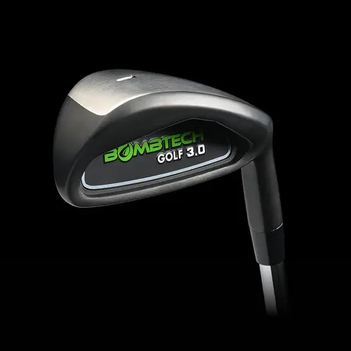 Golf Iron with Steel Shaft, Mid-Fat Head, D2.5 Swing Wt, and 60 Day On Course Guarantee for Sports & Outdoor Use